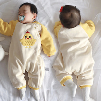 Baby girl children out of uniform clothes male baby 0 Net Red 3 autumn dress 6 Months 1 year old outer set baby tide