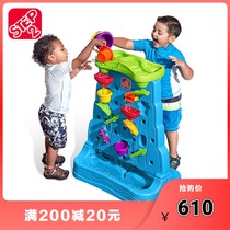 STEP2 American imported childrens toys indoor sand table waterfall wall play sand play water tools play water table