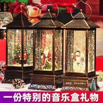 Music box Music Box children dance ballet crystal ball snow Christmas send little girl girl birthday gift