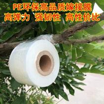 Graft film glutinous rice paper strap plastic garden fruit tree film protective film transparent self-adhesive wire drawing film seal freshness