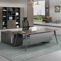 Boss table simple modern president table manager supervisor single office workbench office chair combination furniture