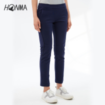 HONMA new golf womens trousers drawstring close fit comfortable modern outdoor sports fashion versatile