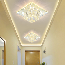 Crystal aisle light Corridor light Simple modern spotlight led embedded downlight Foyer light Home light Entrance light