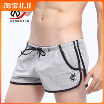 Summer Tide mens two or three shorts cotton home casual shorts Youth Fitness Sports Super shorts Aro pants