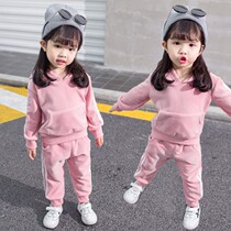 Baby Autumn Clothing Girl Net Red Suit 0 Ocean Qi Children Clothes 1 Necropolis 2 Children Summer Princess 3 Year Old Baby Clothes