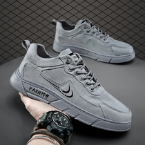 Autumn new canvas mens shoes a pedal lazy leisure Joker board shoes old Beijing walking Ice Silk cloth shoes trendy shoes