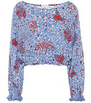  2021 POUPETTE ST BARTH printed blouses for blouses