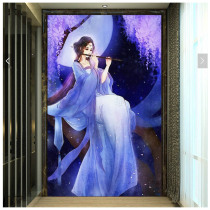 2021 new 5d diamond painted full diamond embroidered peacock living-room bedroom point drill cross embroidered less girl Jane about modern