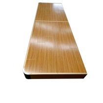 School platform classroom podium wooden stage steel customized movable host podium high-end teaching platform