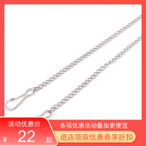 304 Stainless Steel Sublantern Hanging Billboard Fine Chain Electrostatic Chain Pendant chain Sub with buckle Sub-covered metal