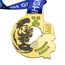 Games Competition Medal Customized Diving Competition Gold And Silver Bronze Medallion Figures 3D Raised Reliefs to be listed