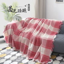 Cotton gauze blanket Simple gauze blanket Cotton air conditioning soft single double towel quilt thickened sheets