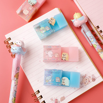 Japan Genuine San-x Corner Biology Camping Cute Scent Student Test ins Wind Cartoon Creative Eraser