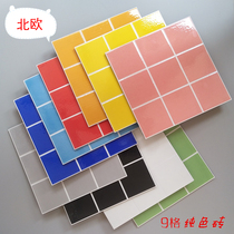 Macaron Color Plaid Bread Brick Pink Kitchen Toilet Wall Tiles 300 300 Balcony Green Tiles