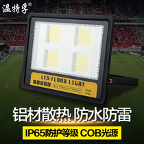 Wintertefu COB floodlight 50W100W outdoor stadium lighting waterproof projection lamp engineering floodlight