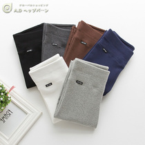 Underpants woman outside wearing autumn and winter plus suede thickened pure cotton grey tight fit pants high waist display slim fit with small feet 90% pants