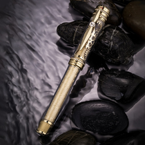 HERO Pen Official Flagship Store HERO Pen 90th Anniversary Premium Gift Collection High-end 18K Mingjian Gold Pen