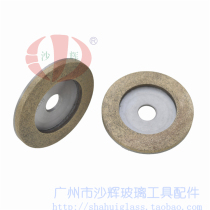 Diamond sintered grinding disc 80 diameter 150 mesh manual edge glass tempering to go to the corner