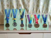 Medal hanger marathon cross-country triathlon performance display color small waist frameless convenient storage