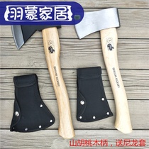 Forging hand axe Camping axe equipment outdoor axe knife Fire axe Wooden axe Outdoor small axe Wood chopping and logging axe
