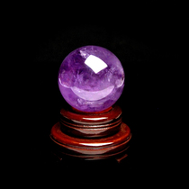 Miaoyun natural purple crystal ball ornaments Ziqi Donglai creative men and women Feng Shui personality original stone size