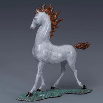 Limited 30 edition ] Chen Lingping Day Without Wind Q edition of Bronze Sculpture Creative Office presents