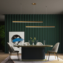 Nordic minimalist restaurant Chandelier Creative personality modern minimalist lighting light luxury living room led bar bar lighting