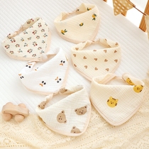 Newborn Baby Little Square Towel Wash Face Pure Cotton Gauze Ultra Soft Children Towels Summer Baby Triangle Saliva scarves