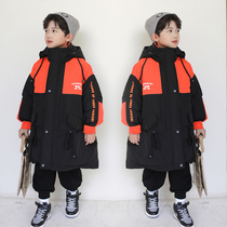 (broken code to pick up the leak) boys down cotton-padded jacket coat children's winter 2021 new tide brand foreign style fried street boys