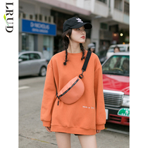  LRUD pullover sweater womens 2020 spring new Korean version of the wild top ins tide loose long-sleeved jacket thin section