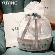 Newborn baby clothes set gift box gift infant newborn baby spring and autumn high-end full moon gift