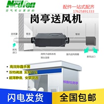 Green Island Wind ultra-thin mute Indoor new blower Nucleic Acid Booth blowers de-haze purifying de-bacteria positive pressure