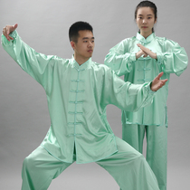 Shaolin Temple clothes female spring women training practice Men Mens red extended martial arts style martial arts clothing Tang suit