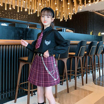 Girl Jk Uniform Dress Children Dress Children Dress Autumn Clothes Elementary School Students Hundred Pleats Skirts Spring Autumn School Uniform School Wind Chauffahua