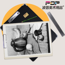 Popp Official Wooden Speed Writing Board 8k Fine Arts Students Special Sketch Speed Writing Waterproof With Pocket Speed Writing Board 8k Drawing Board Sketch Imitation Art Practice Beginners Writing Children Drawing Board Graffiti Board