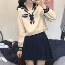 (Remembered in Tokyo) JK Japanese Sailors Wear Sailor Suit Autumn New Sea City Fall New