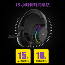 (Shunfeng)Dalyou A710 Wireless 2 4g E-sports computer game headphones wearing listening and dialing 7 1 sound oatmeal