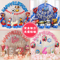 Balloon arch package with bracket non-stick Wall balloon arches package baby birthday party decoration scene layout