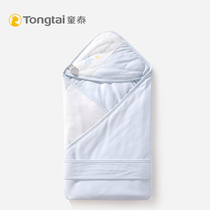 Tongtai newborn hug quilt boy and girl baby spring and autumn pure cotton thin quilted warm cotton quilt swaddle towel