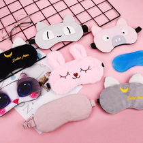 Sleeping Korean cartoon sleep female ice bag personality summer shading breathable hot ice compress fatigue eye mask