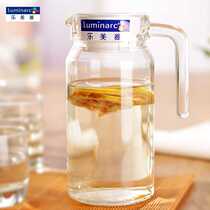 (Send a Cup brush) Le Meiya household heat-resistant thickened glass kettle cold kettle juice pot tie tea