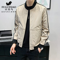Fugui bird high-end mens coat 2020 Spring and Autumn New Korean trend handsome jacket mens thin casual