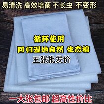 Filter cotton Fish tank special high density filter material Water purification biochemical cotton thickened white sponge filter material Aquarium
