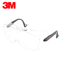 3M GOGGLE GLASSES LEGS ADJUSTABLE WINDPROOF DUST-PROOF ANTI-FOG 12308 LABORATORY PROTECTIVE LAUG GLASSES