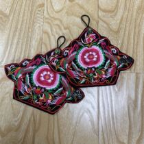  Cloud decoration totem computerized embroidery Wrist Phoenix embroidery set finger gloves Cotton and linen fabric