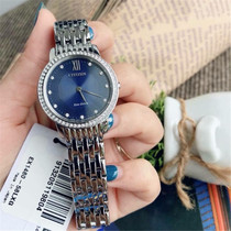 Citizen Womens Citizen Diamond-set Mother-of-pearl Blue Dial Sapphire British Watch EX1480-58L