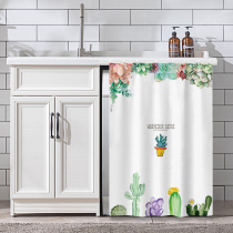 Roller washing machine covering curtain sun-proof shoe cabinet dust-proof shoe cabinet slippery shade cloth