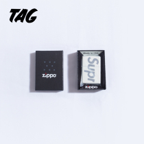 Spot 20SS Supreme Glow-in-the-Dark Zippo LOGO word marked luminous lighter