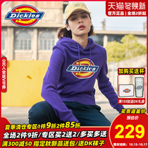 Dickies sweater mens tide ins Dicks LOGO print mens and womens style early autumn new cotton hoodie 7519z
