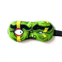 Slag wash Shuba sleep mask shading male and female cartoon students relieve eye fatigue Silk sleep mask